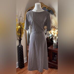 Croft & Barrow patterned Aline sundress size Large NWT